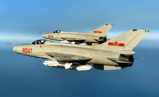 我空軍裝備的殲-7系列戰斗機