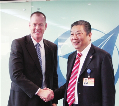 中航工業(yè)總經(jīng)理林左鳴會(huì